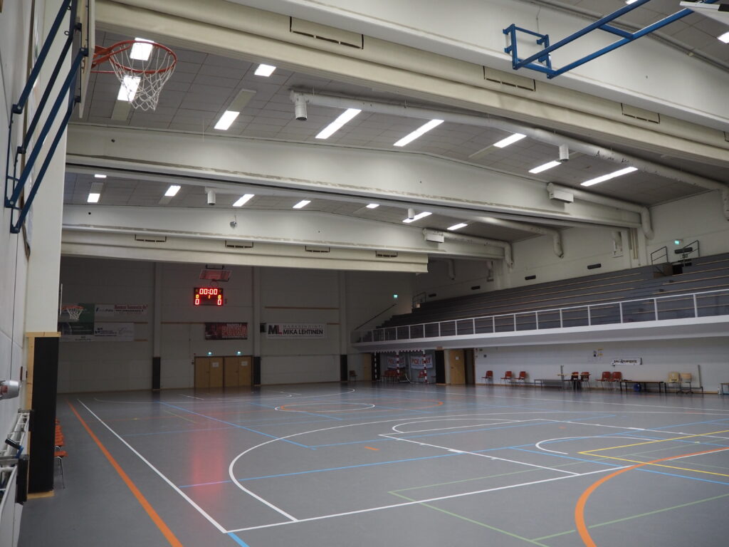 Kauppis sports hall.