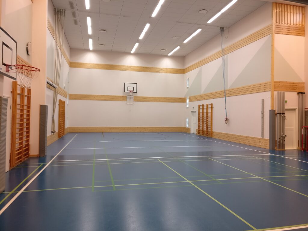 Kodisjoki school sports hall.