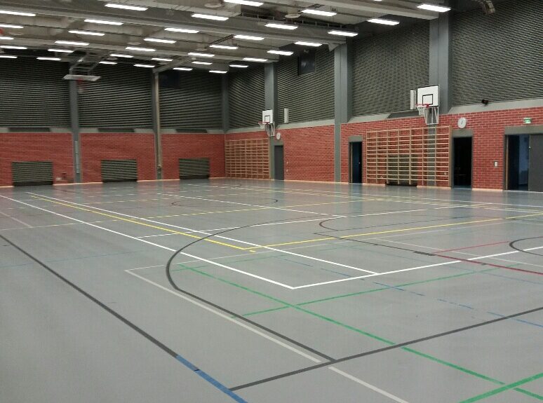 Lappi school sports hall.