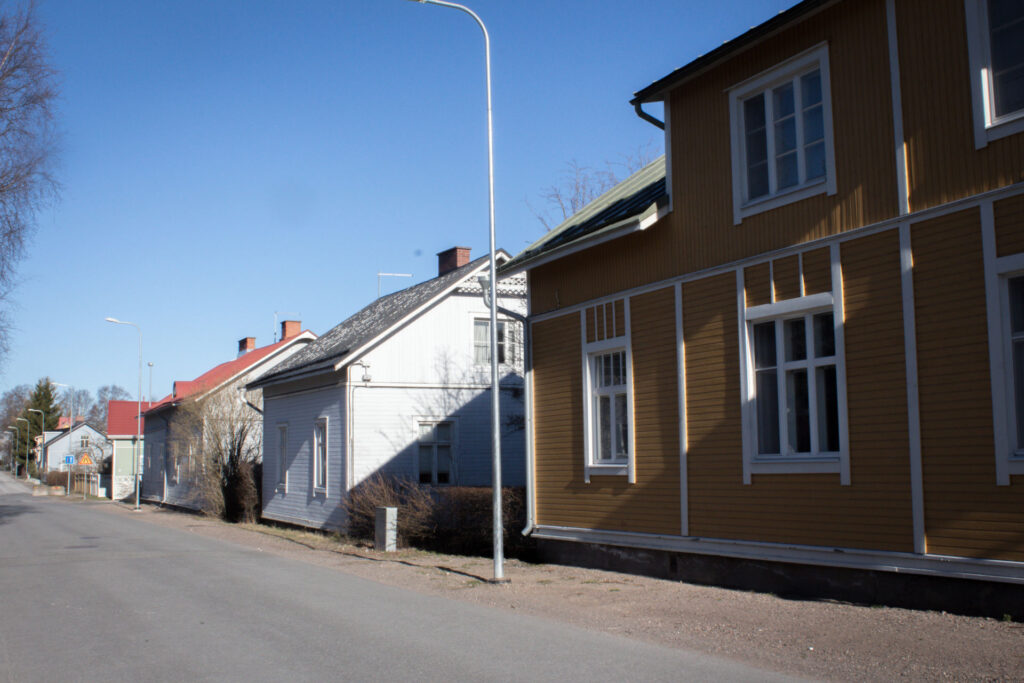 A housing area in Nummi