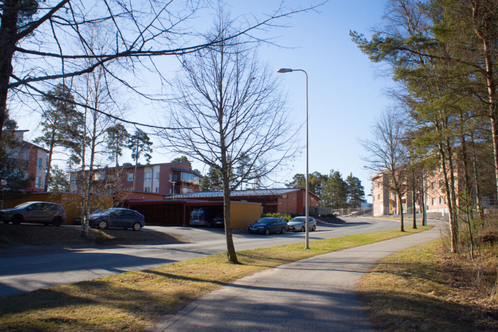 A housing area in Pyynpää