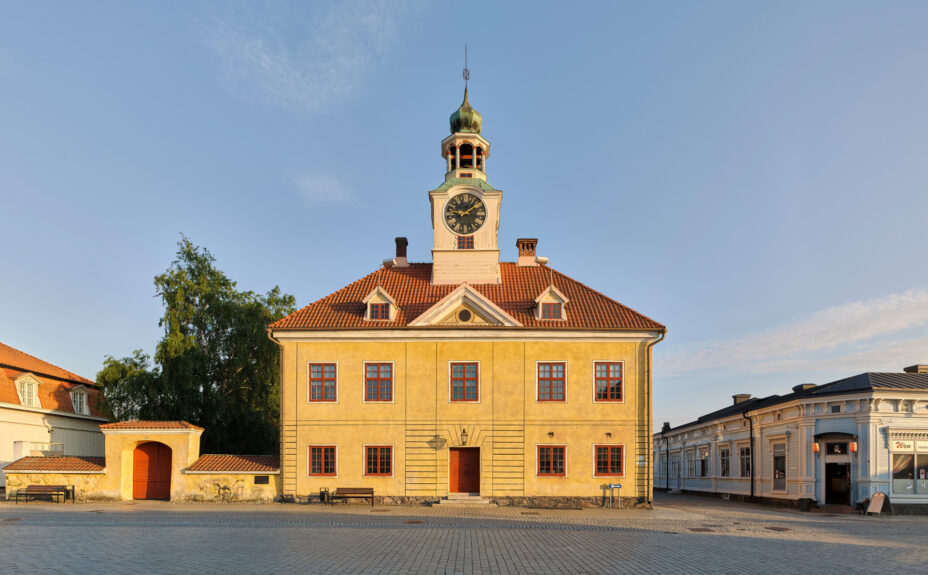 Old Rauma's Town Hall from the front