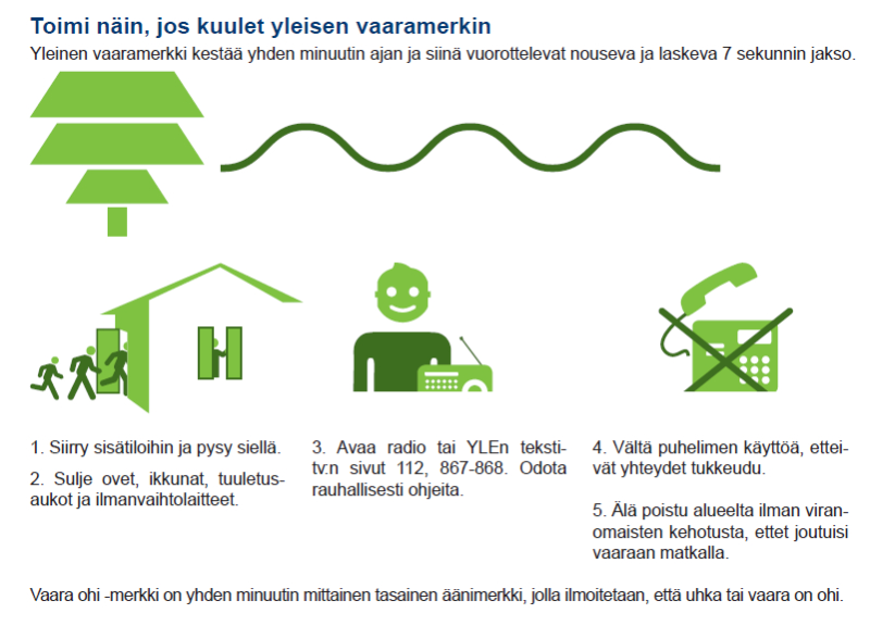 Säteilyvaara info suomeksi