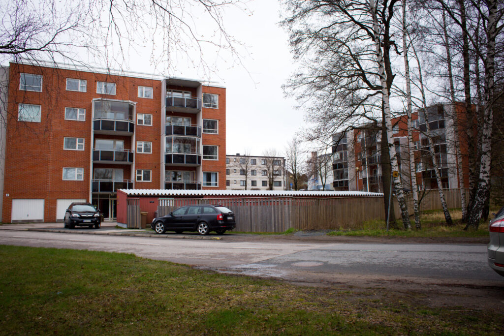 An apartment area in Syvärauma