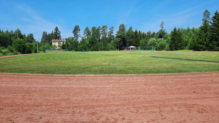 Talvialho's athletics track and field.