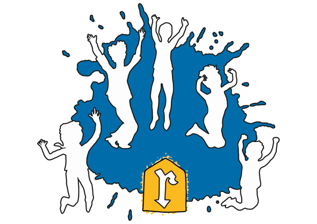 Rauma for young people logo.