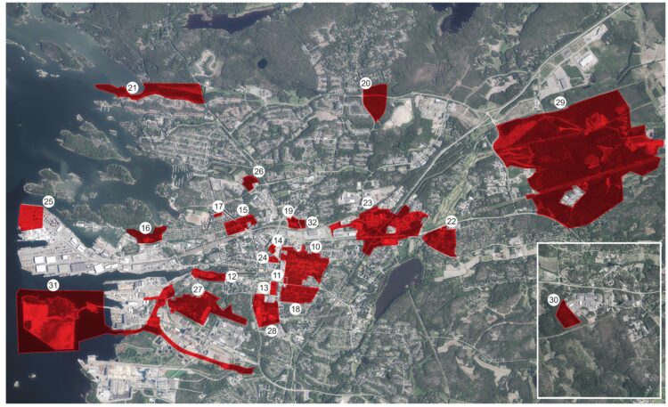 Kaavoitusohjelma 2025 asemakaavat kartta